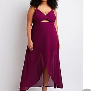 Plus Size Peekaboo Dress
